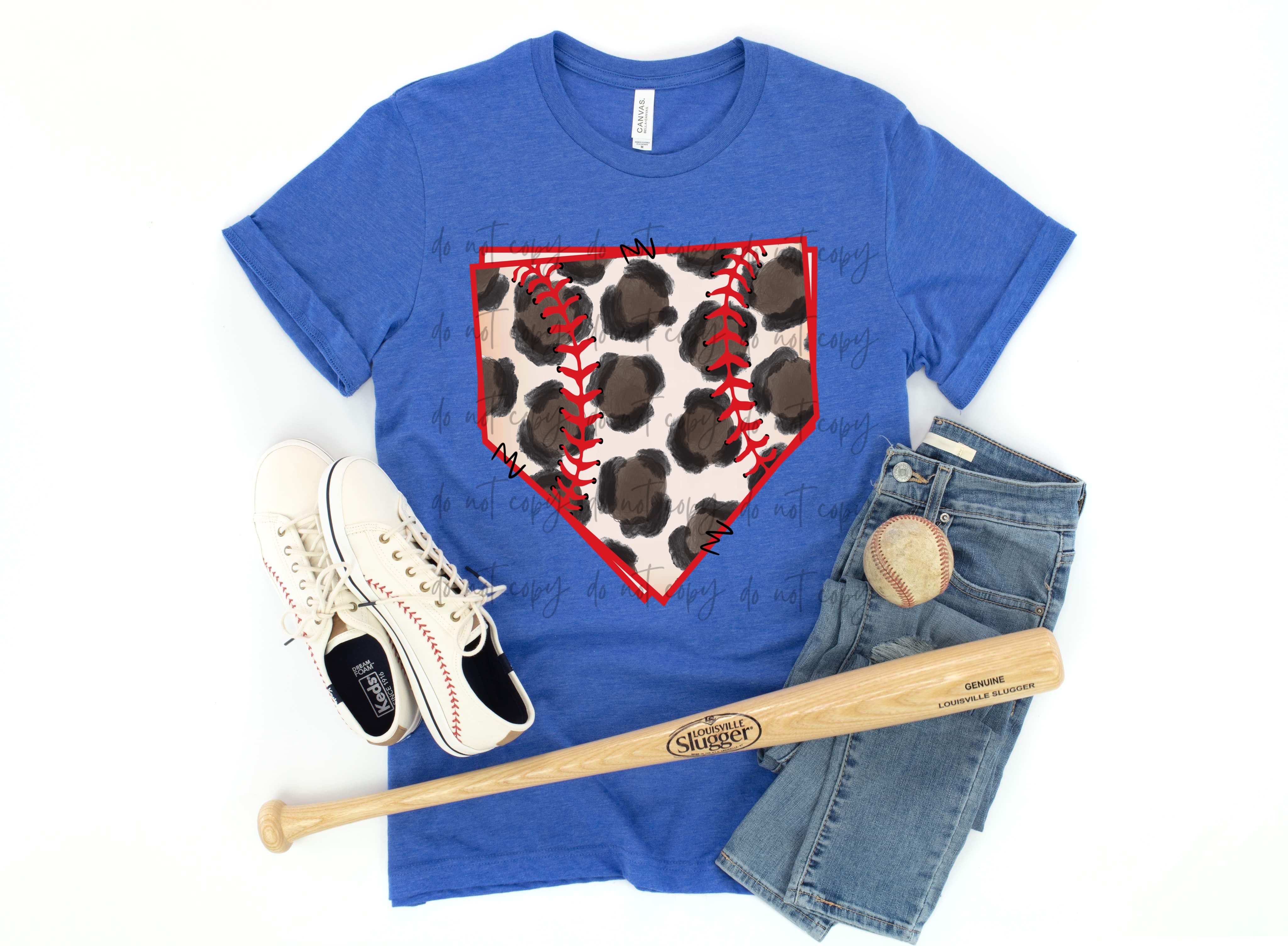 Leopard Home Plate Transfer Sassy Sublimation And Screen Prints