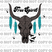 Load image into Gallery viewer, Free Spirit Bull TRANSFER