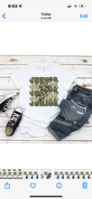 Load image into Gallery viewer, Camo Stacked Bolt School Grades DTF TRANSFER