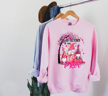 Load image into Gallery viewer, In October We Wear Pink Gnomes HIGH HEAT SOFT SCREEN