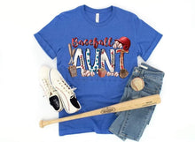 Load image into Gallery viewer, Baseball Aunt Red TRANSFER