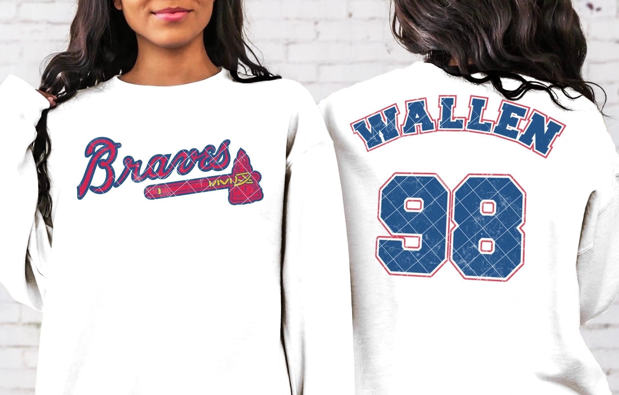 Braves Faux Sequin Shirt