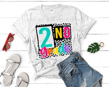 Load image into Gallery viewer, Back To School Leopard Bright Grades 11'' DTF TRANSFER