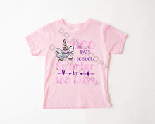 Load image into Gallery viewer, 100 Days Of School Unicorn TRANSFER