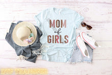 Load image into Gallery viewer, Mom Of Girls Pink/Leopard TRANSFER
