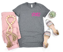 Load image into Gallery viewer, Pink XoXo 4” PUFF SCREEN