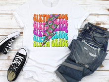 Load image into Gallery viewer, Bright Stacked Leopard Happy Bolt School Grades DTF TRANSFER