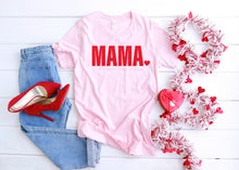 Load image into Gallery viewer, Red Mama Heart 11” PUFF SCREEN