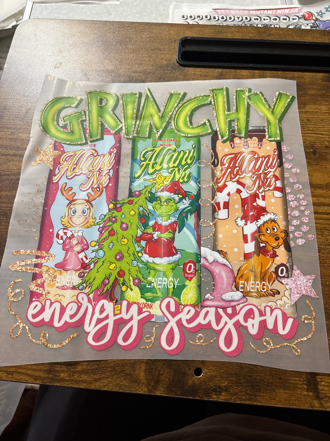 Green Guy Energy Season RTS DTF TRANSFER RHD