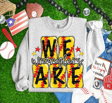Load image into Gallery viewer, We Are Boxy Softball Background Mascot Dropdown TRANSFER CAP MAR
