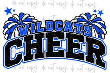 Load image into Gallery viewer, Cheer Glitter Poms Mascots TRANSFER CYBER JUNE 26
