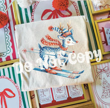 Load image into Gallery viewer, Vintage Skiing Dropdown TRANSFER RTD NOV 25
