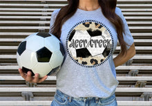 Load image into Gallery viewer, Leopard Soccer Background Mascot Dropdown TRANSFER CAP FEB
