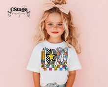 Load image into Gallery viewer, 100 Days Checker Dotted Bow TRANSFER CSTAGE JAN 26 100 DAYS OF SCHOOL COLLAB CDC X CSTAGE X SCG X UMC
