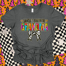 Load image into Gallery viewer, Santa’s Favorite Title Gold Glitter Brush Dalmatian TRANSFER TGG
