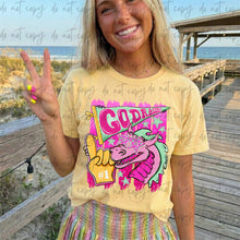 Load image into Gallery viewer, Go Preppy Pink Mascot TRANSFER GGD DROPDOWN TRANSFER  MAY 26
