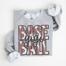 Load image into Gallery viewer, Baseball Faux Embroidery Names DROPDOWN TRANSFER SDD
