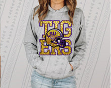 Load image into Gallery viewer, Football Team Helmet Faux Embroidery DROPDOWN TRANSFER TGG
