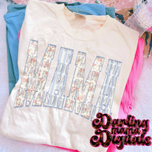 Load image into Gallery viewer, Floral Stripe Mama COLOR DROPDOWN DMD FEB 26
