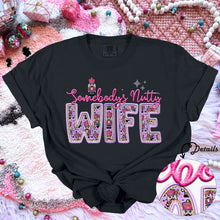Load image into Gallery viewer, Somebody’s Nutty Title Faux Embroidery Nutcracker  TRANSFER HMWK
