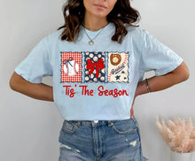 Load image into Gallery viewer, Tis The Season Baseball or Softball Dotted Frames DROPDOWN TRANSFER ET MAR 26
