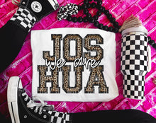 Load image into Gallery viewer, We Are Faux Embroidery Leopard Mascot DROPDOWN TRANSFER CAP
