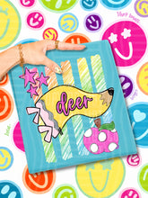 Load image into Gallery viewer, Pencil Flag Striped Mascots DROPDOWN TRANSFER CAP JUNE 26
