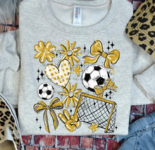 Load image into Gallery viewer, Play Ball Soccer Collage DROPDOWN TRANSFER BIA
