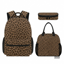 Load image into Gallery viewer, Back To School Customizable 3 Piece Backpack Set
