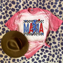 Load image into Gallery viewer, Mama Lightening Bolt, Checkered And Stars TRANSFER
