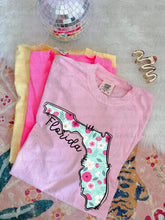 Load image into Gallery viewer, Pink Floral States (all 50 states available) TRANSFER CARTER MAR 26
