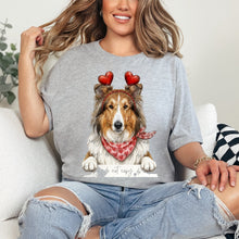 Load image into Gallery viewer, Valentines Dogs Dropdown TRANSFER
