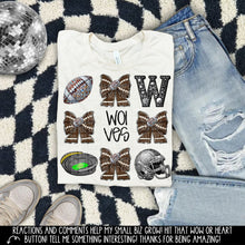 Load image into Gallery viewer, Rhinestone Bow Mascot Collage DROPDOWN TRANSFER
