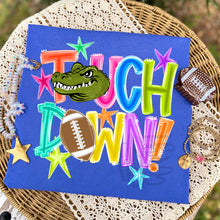 Load image into Gallery viewer, Bright Touchdown Football Team Stars DROPDOWN TRANSFER TCC JULY 26

