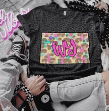 Load image into Gallery viewer, Preppy Bright Leopard States (all 50 states available) TRANSFER CAP APR
