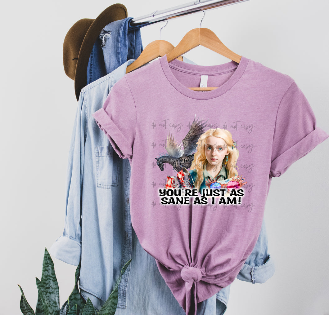 You’re Just As Sane As I Am TRANSFER