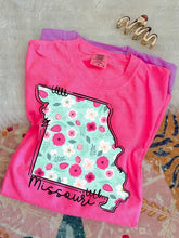 Load image into Gallery viewer, Pink Floral States (all 50 states available) TRANSFER CARTER MAR 26
