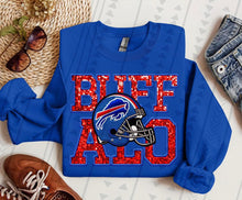 Load image into Gallery viewer, Football Team Helmet Faux Embroidery DROPDOWN TRANSFER TGG
