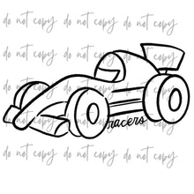 Load image into Gallery viewer, Doodle Single Color Mascots Dropdown TRANSFER
