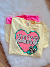 Load image into Gallery viewer, Heart Western XOXO Color Dropdown TRANSFER DMD DEC 25
