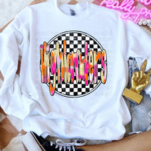 Load image into Gallery viewer, Preppy Checkered Mascot Dropdown TRANSFER SWD TEMP
