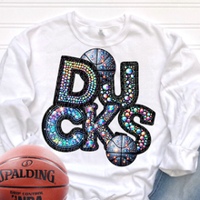 Load image into Gallery viewer, Rhinestone Basketball Mascots DROPDOWN TRANSFER CSD
