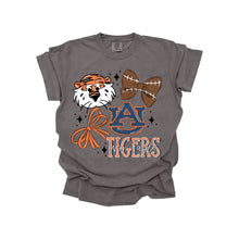 Load image into Gallery viewer, Football Bow Team DROPDOWN TRANSFER MWG JUNE 25
