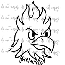 Load image into Gallery viewer, Doodle Single Color Mascots Dropdown TRANSFER
