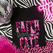 Load image into Gallery viewer, Faith Over Fate Pink Leopard TRANSFER DWS JAN 26
