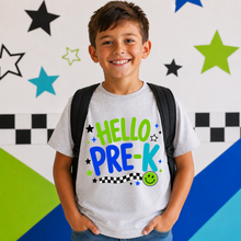 Load image into Gallery viewer, Hello Grade Green Blue Checker DROPDOWN TRANSFER PARJO JULY 26
