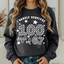 Load image into Gallery viewer, I Barely Survived 100 Days Of 67 Color DROPDOWN TRANSFER PARJO JAN 26
