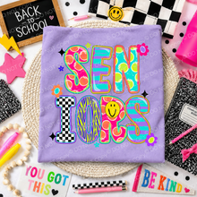 Load image into Gallery viewer, School Alpha Retro Floral Checker Zebra School Titles DROPDOWN TRANSFER SCG JUNE 26
