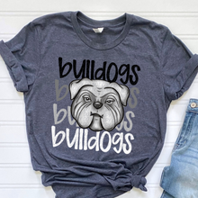 Load image into Gallery viewer, Monochromatic Stacked Mascots DROPDOWN TRANSFER
