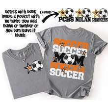 Load image into Gallery viewer, Soccer Mom Customizable DROPDOWN With Pocket TRANSFER SDD AUGUST
